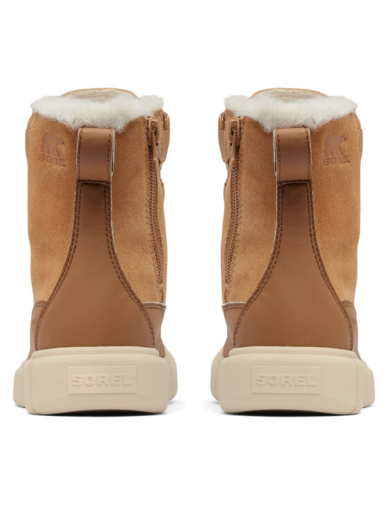Сапоги для снега Youth Explorer III Lace Wp 2088512253 Sorel, коричневый — фото 3