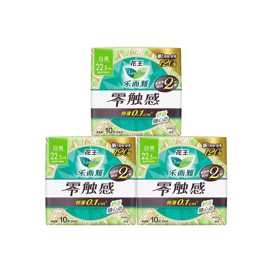 Ежедневные прокладки Zero Touch Clear And Lightweight, 30 шт * 3 уп Laurier, 10 Tablets