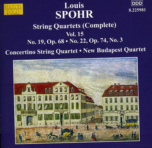

CD диск Spohr / Moscow Concertino Quartet: Spohr: Quartets Nos 19 & 22