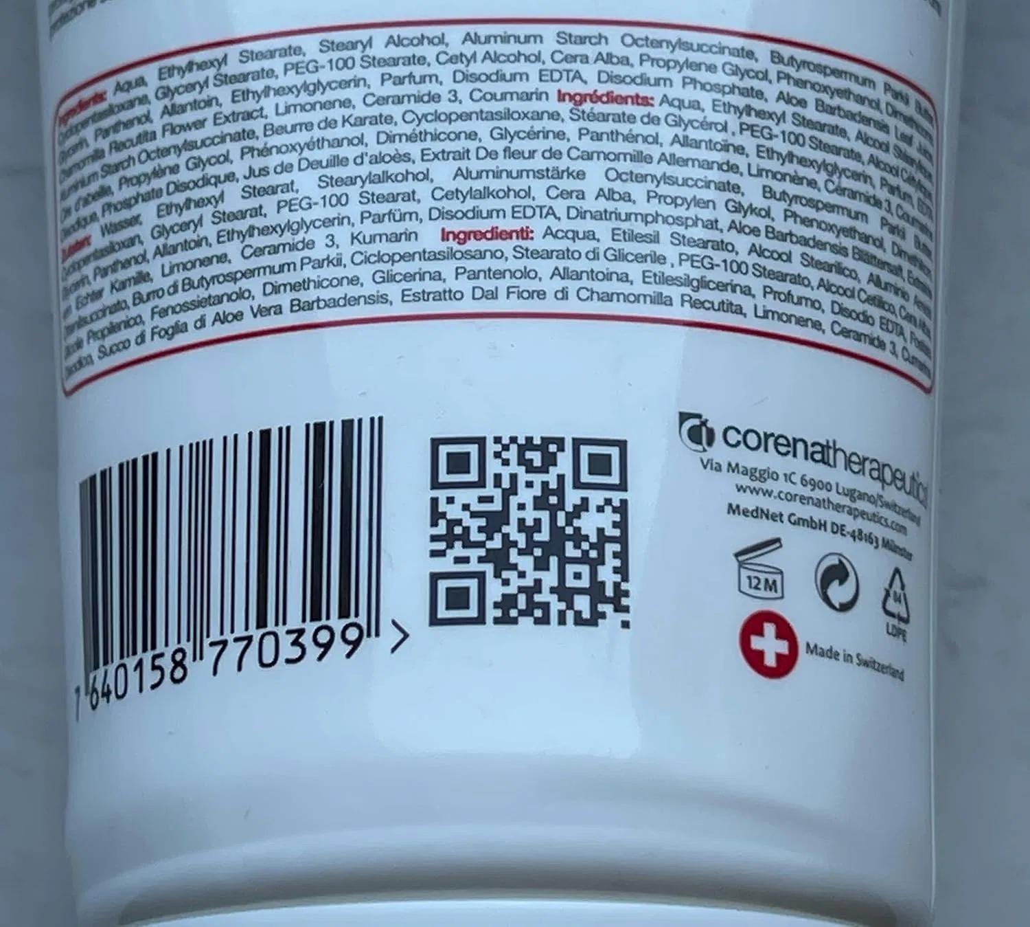Лосьон для тела Anfatis Spa Corena Therapeutics — фото 2