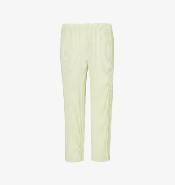 

Свободные прямые трикотажные брюки Mc november Homme Plisse Issey Miyake, зеленый