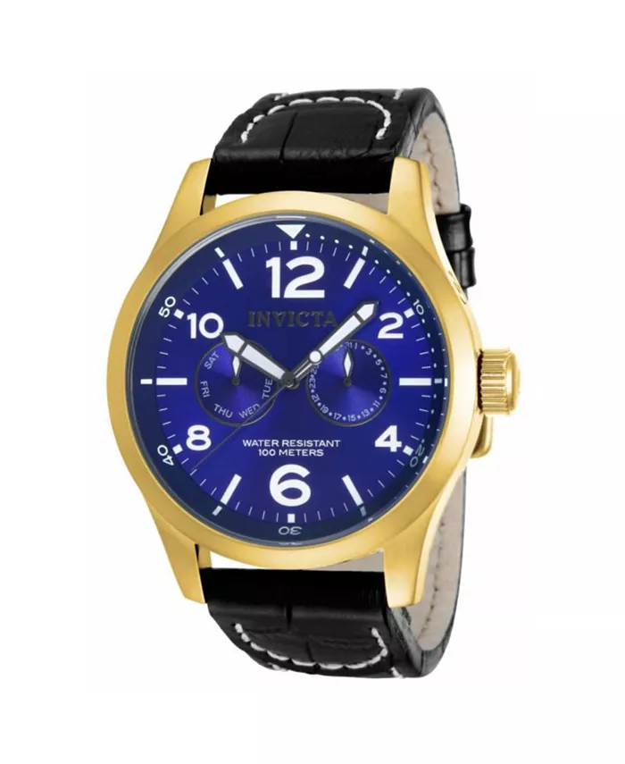 

Мужские часы 12173 Specialty Quartz с синим циферблатом и тремя стрелками Invicta, синий