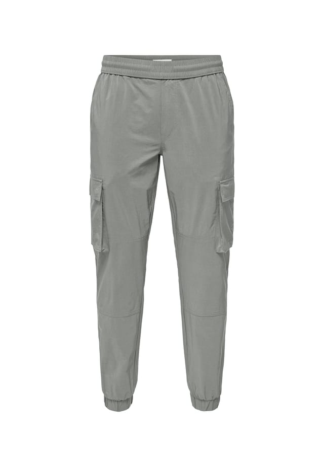 

Брюки-Карго Cam-rel Jack & Jones, серый