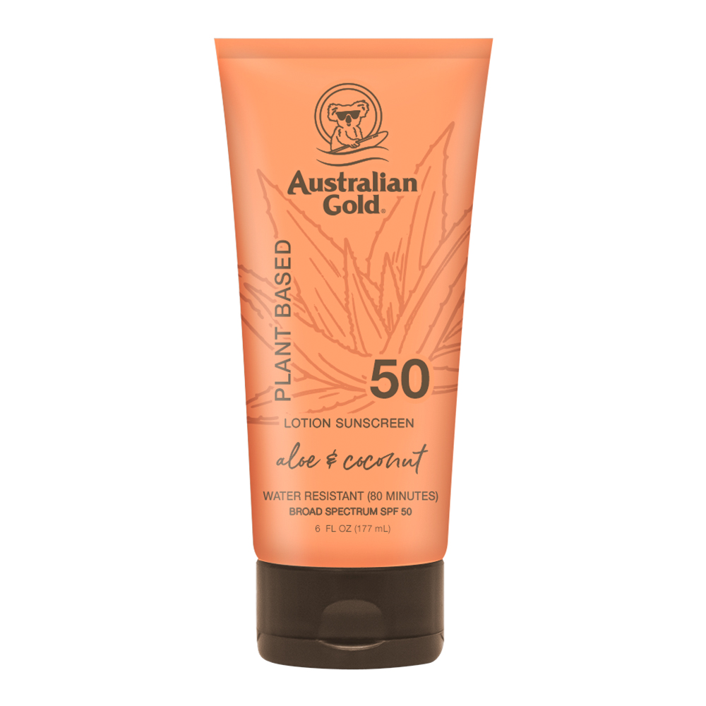

Солнцезащитный лосьон с SPF 50 plant based lotion spf 50 Australian Gold, 177 мл