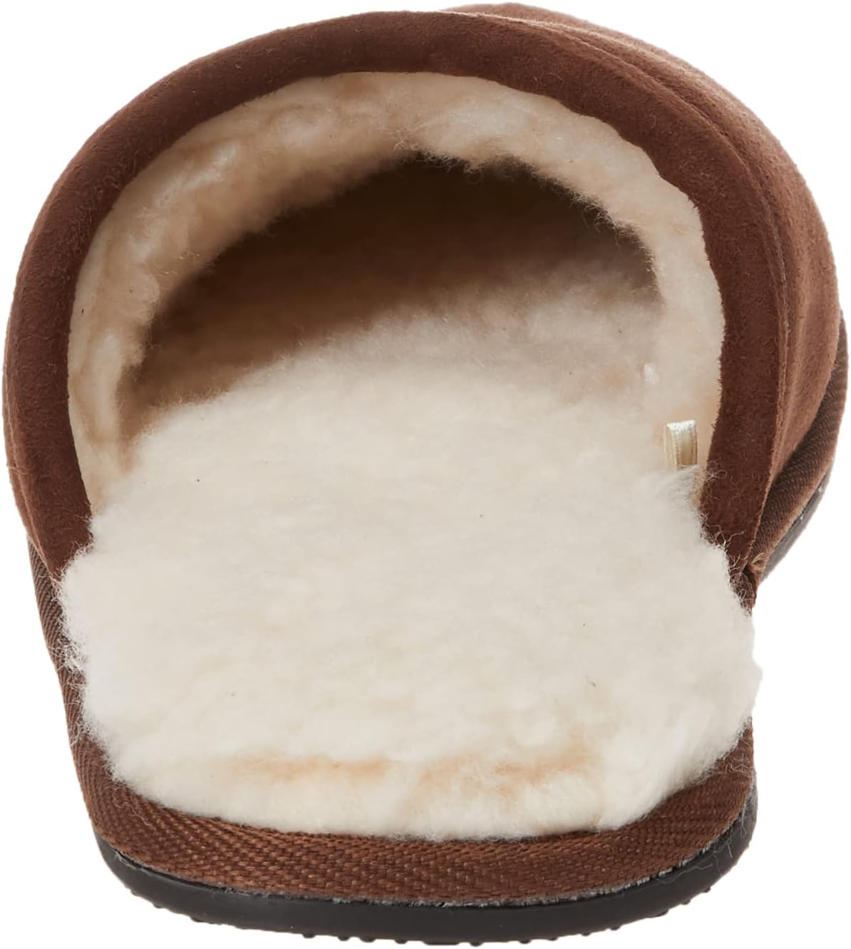Уютные домашние тапочки Amazon Essentials для мужчин, Dark Toffee Brown Microsuede — фото 3