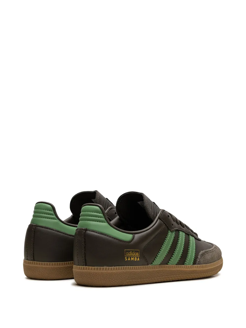 Кроссовки 5 Green and Brown adidas, коричневый — фото 3