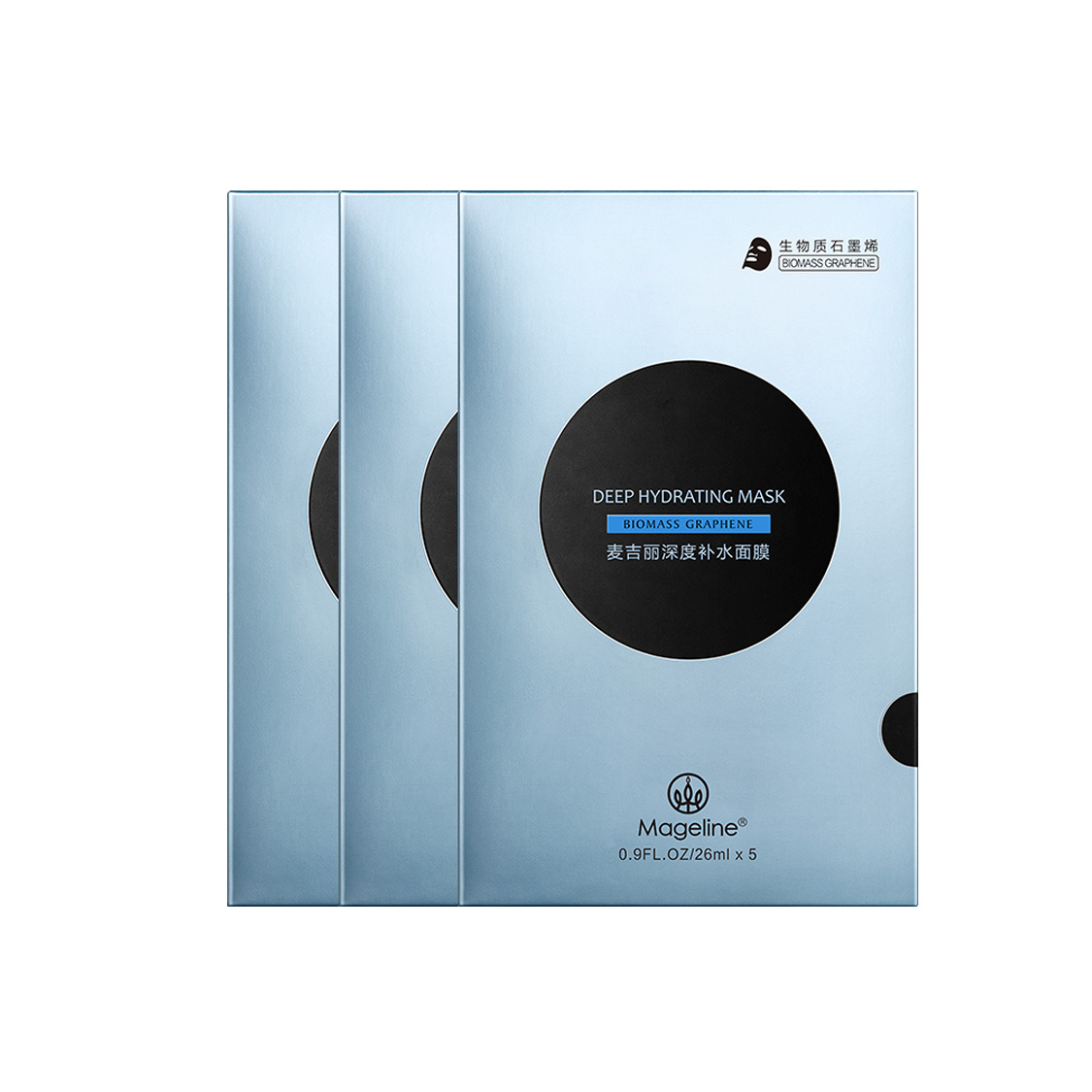 

Графеновая биомасса глубинная маска для лица увлажняющая и питательная очищающая летняя для восстановления после солнца MAGELINE