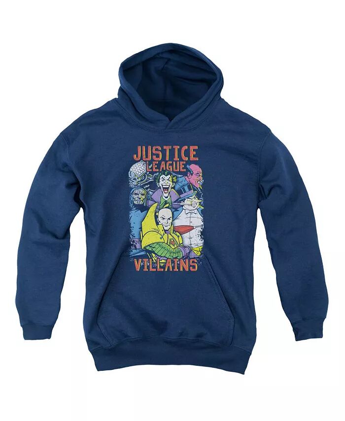 

Толстовка с капюшоном Boys of America Youth Villians Justice League, синий