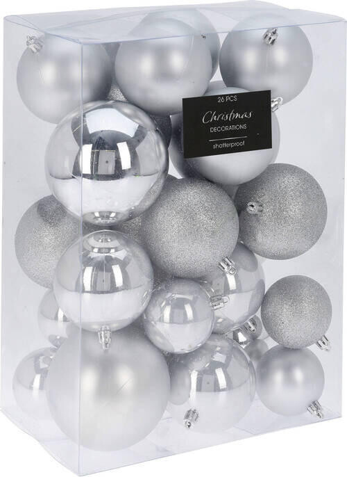 

Набор рождественских шариков X-Mas, 24x15x33 см