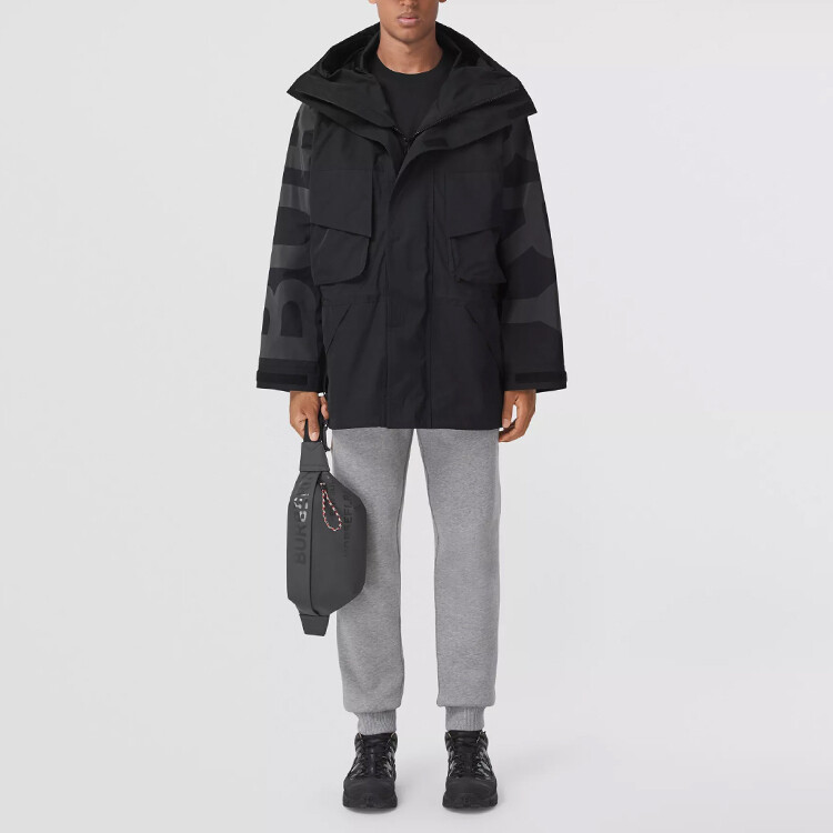 Куртка Burberry мужская, черный — фото 2