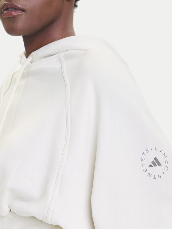 Свитшот loose fit KA0640 Adidas By Stella Mccartney, бежевый — фото 4