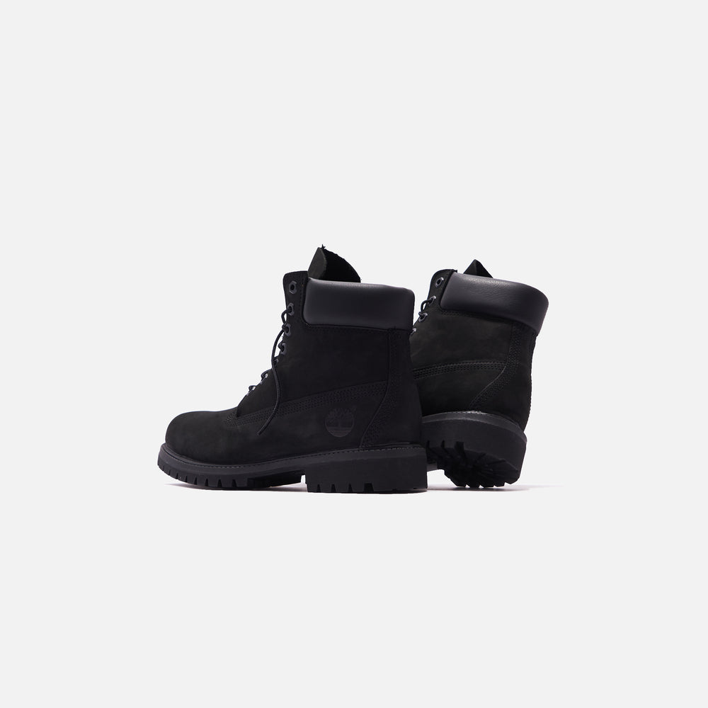 Мужские ботинки Timberland Classic Premium из нубука водонепроницаемые, черный — фото 4