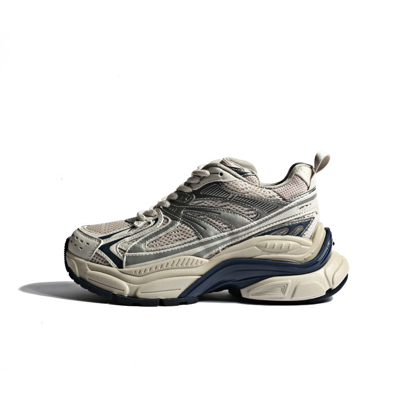

Кроссовки CENTRAL&KITTY Chunky Sneakers Women's Low-top, серый/синий
