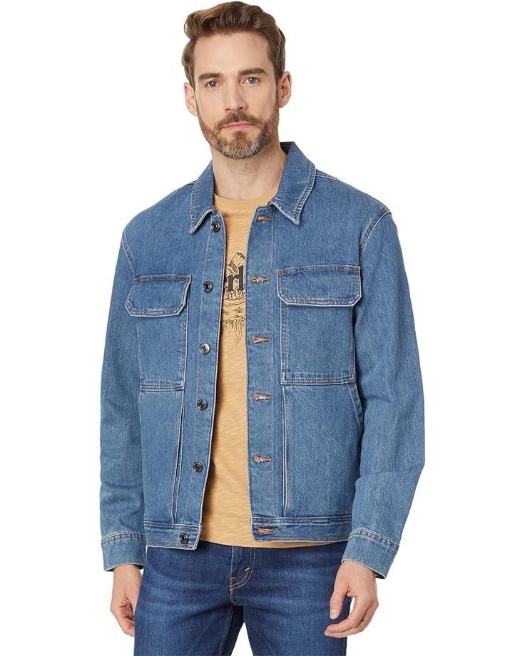 

Куртка Timberland Refibra Denim Trucker, цвет Original Indigo
