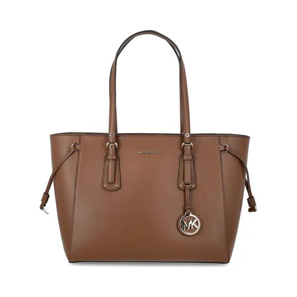 

Кожаная сумка-шоппер voyager Michael Kors, оранжевый