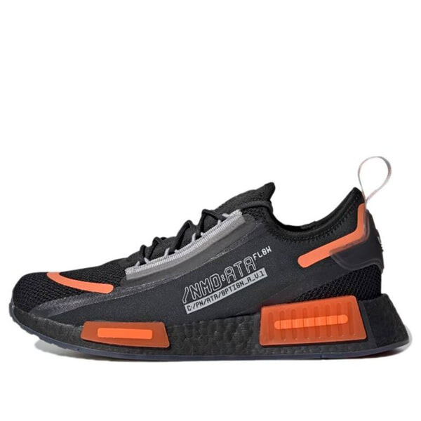 

Кроссовки nmd_r1 spectoo 'black team solar orange' Adidas, черный