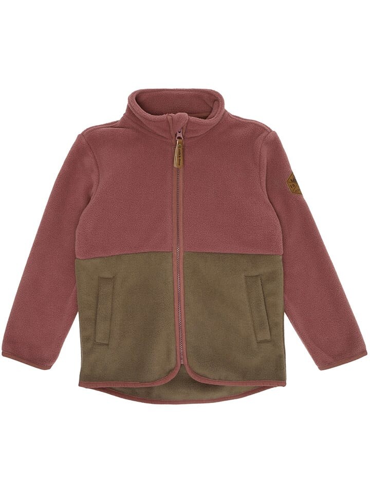 

Флисовая куртка mikk-line Fleecejacke, цвет Bordeaux/Khaki