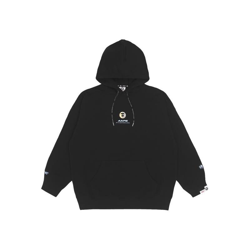 

Толстовка с принтом логотипа Aape, черная BKX
