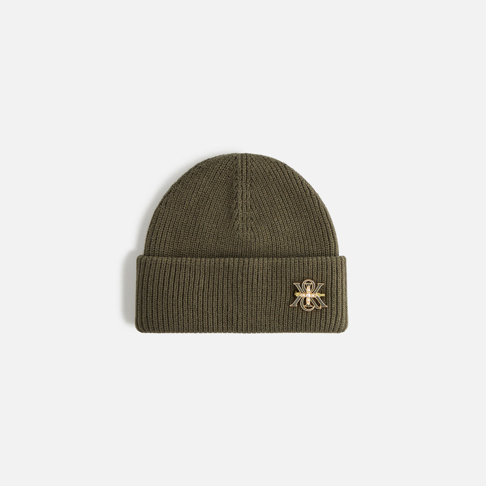 

Бейсболка Kith Women Broach Mia Beanie, цвет Cypress