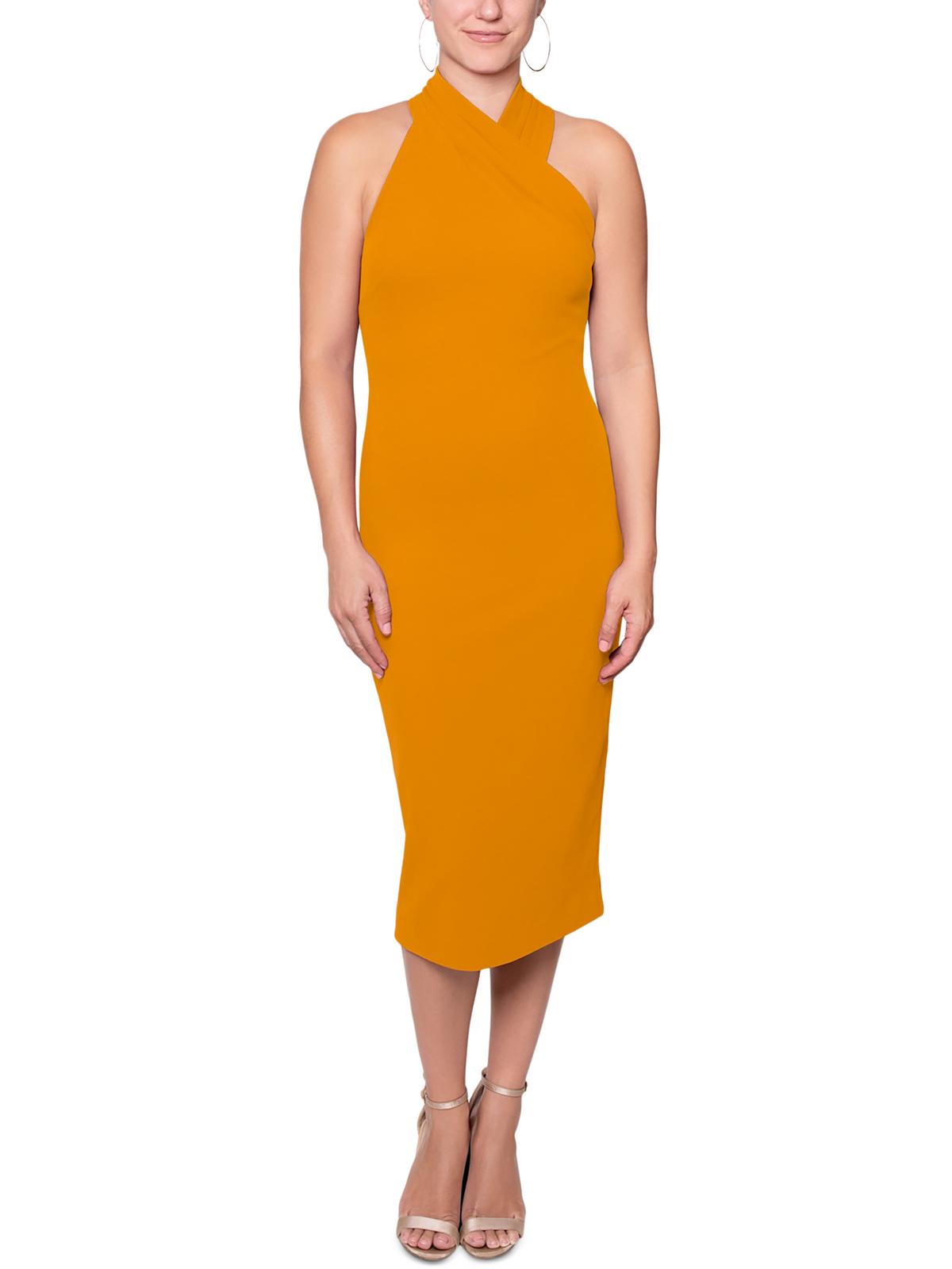

Платье миди миди Harland Womens Crepe Rachel Rachel Roy, цвет honey