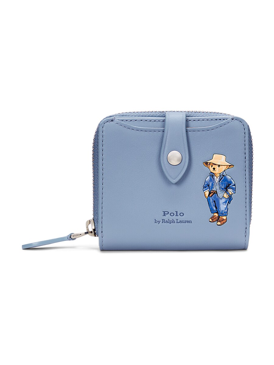 

Кошелек Polo Ralph Lauren, цвет Sky blue/Dark blue