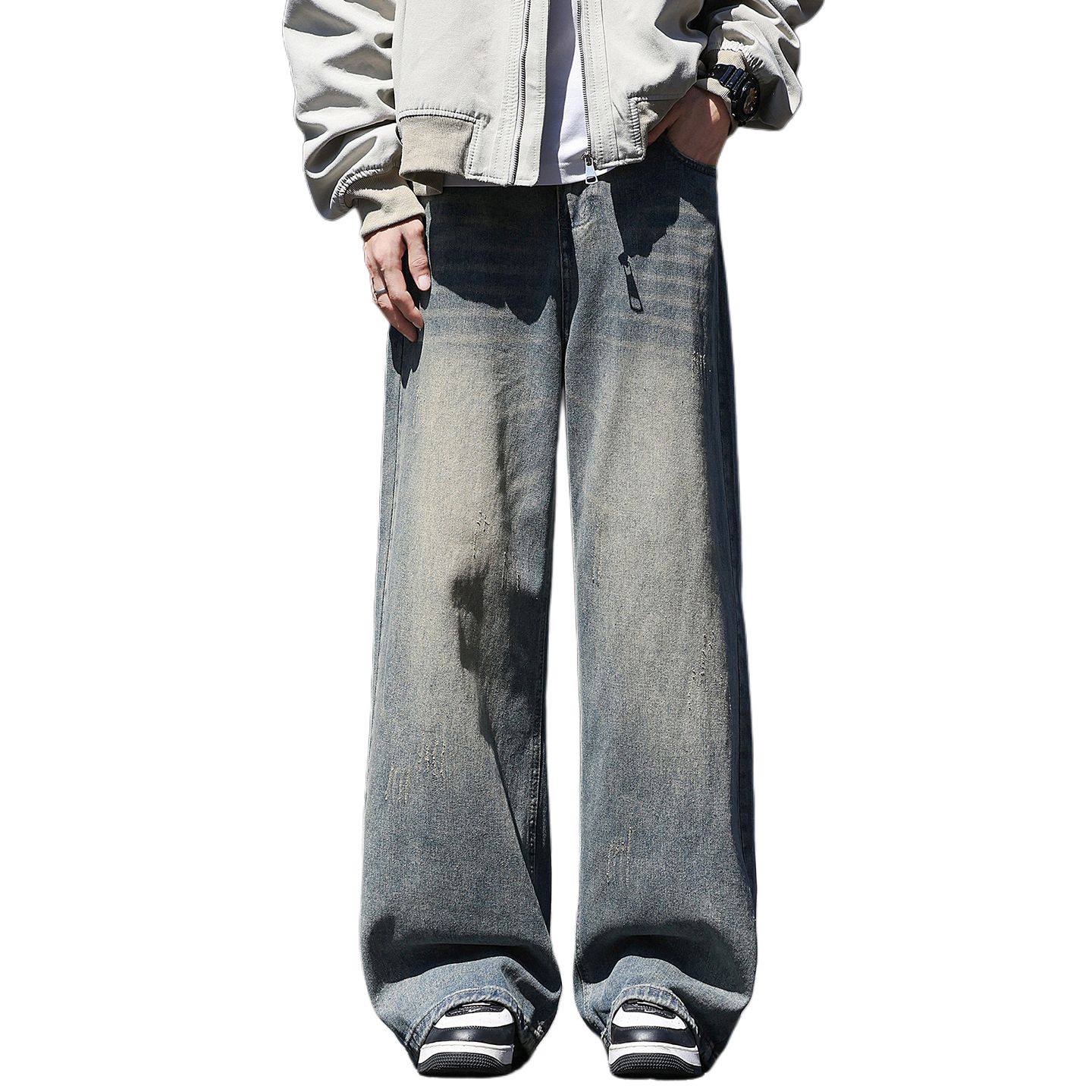 

Джинсы Leisure Collection Unisex Jeep, vintage синий fleece-lined