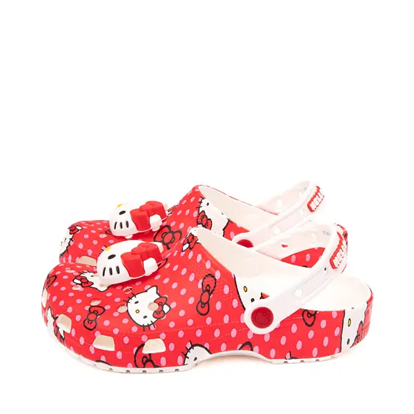 Сабо Hello Kitty x Crocs Classic Clog, красный