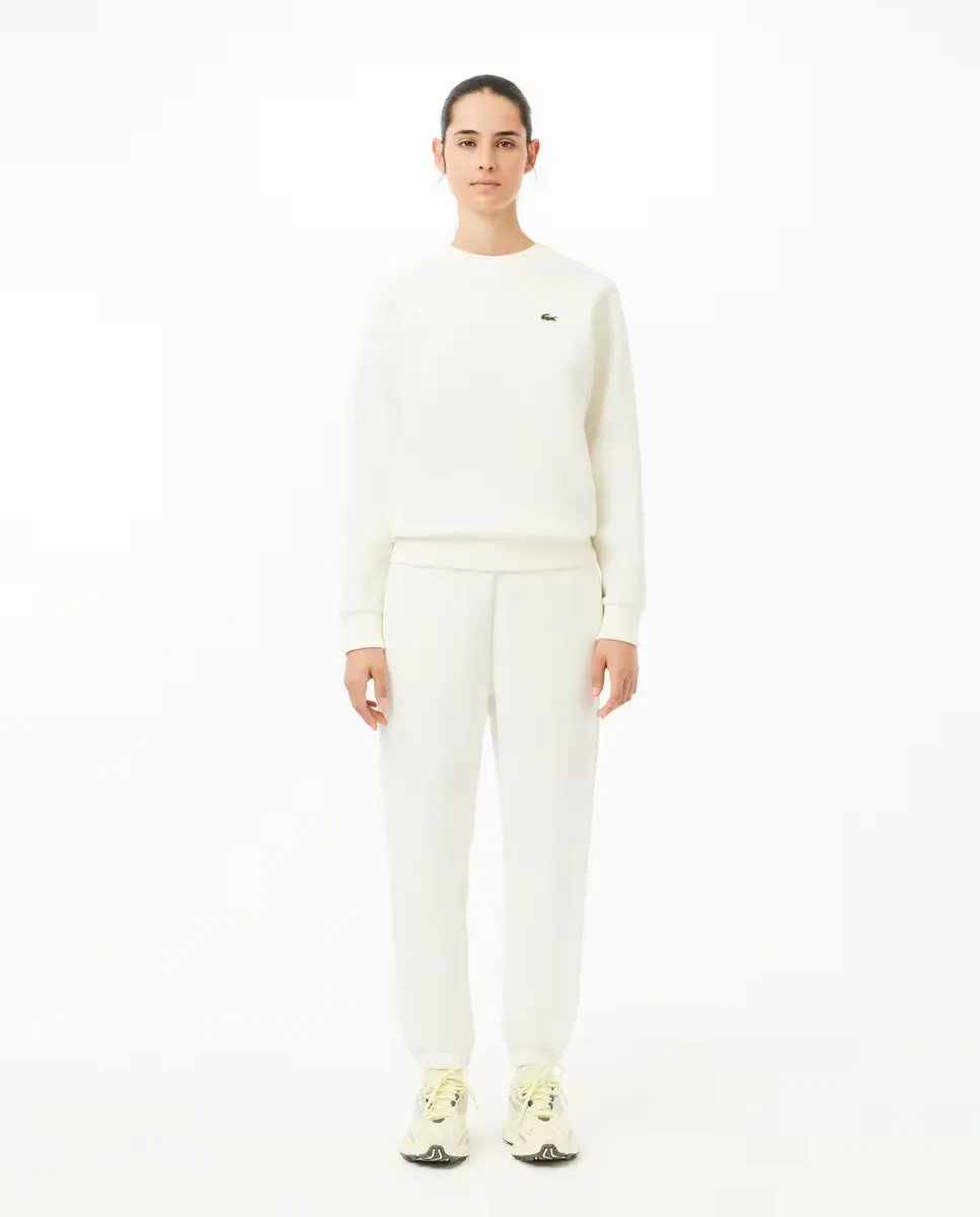 

Женские спортивные брюки из смесового хлопка Lacoste, белый
