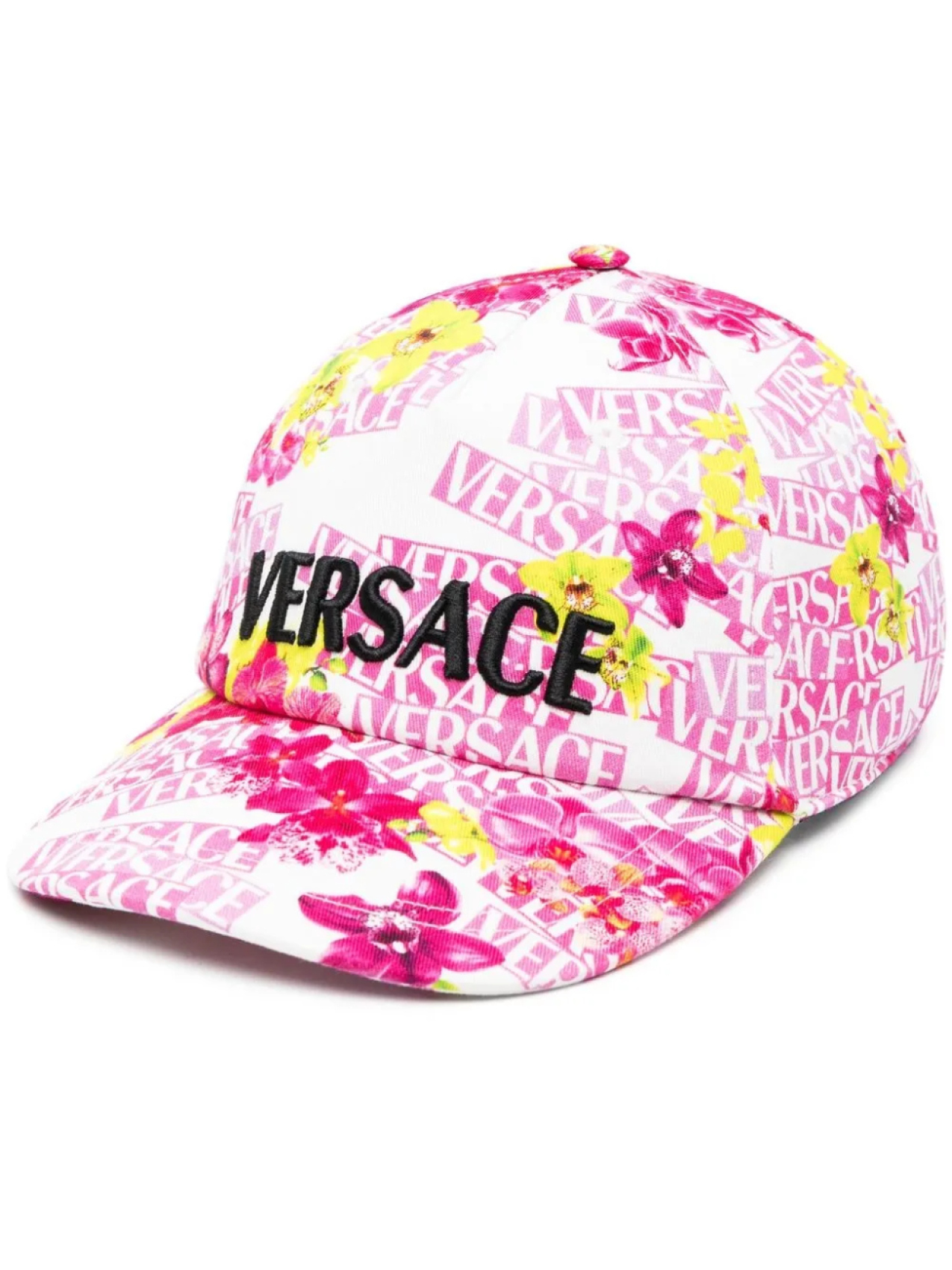 

Versace бейсболка с цветочным принтом, белый