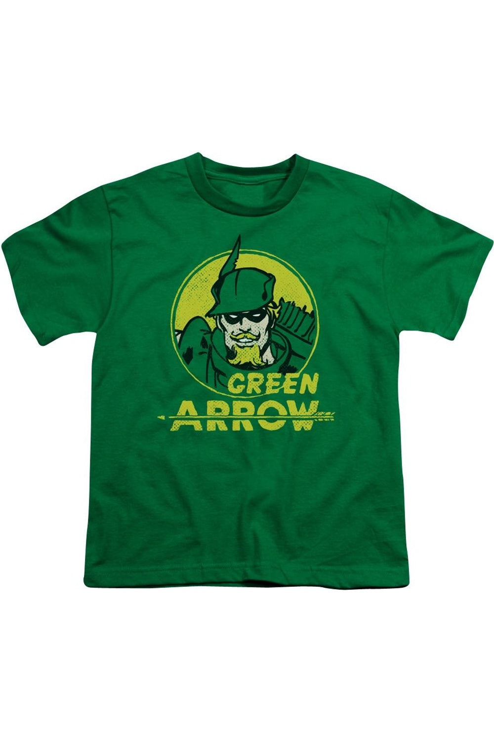 

Футболка с коротким рукавом DC Comics Archer Circle для детей Gildan, зеленый