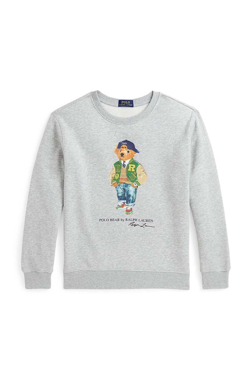 

Детская толстовка Polo Ralph Lauren, серый