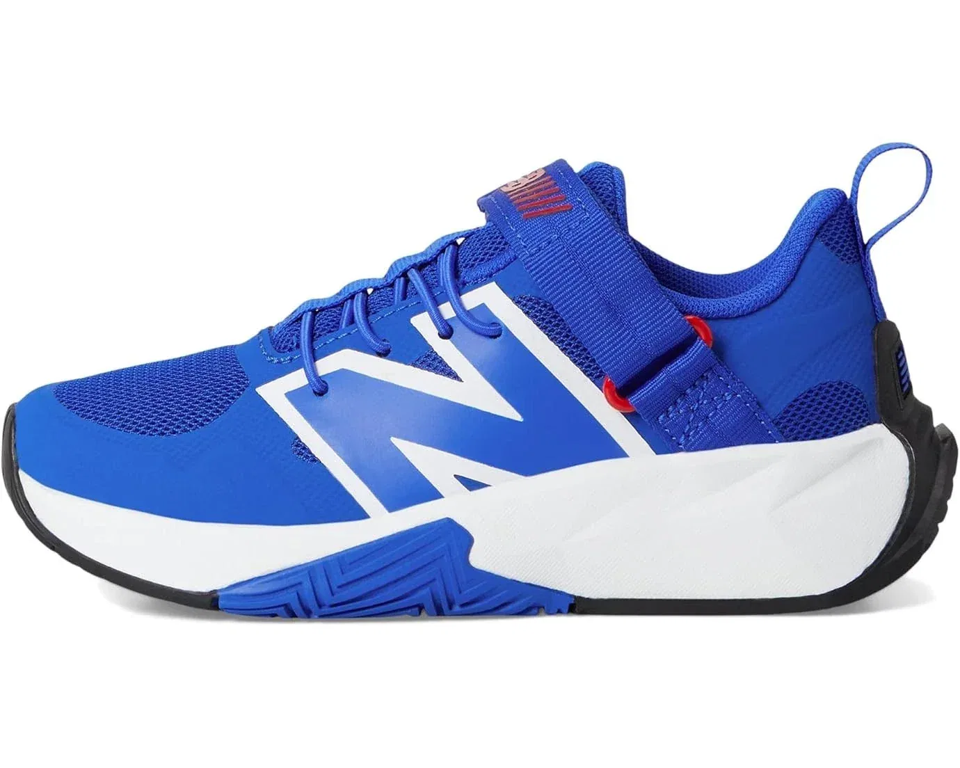 Детские кроссовки New Balance FuelCell Play, сине-белые, модель HAWK2476 — фото 2