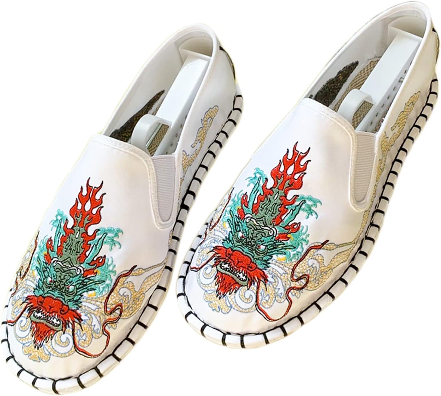 

Вышитые туфли для Тайцзи и кунг-фу Tinymori, 12 стилей, унисекс, холщовые спортивные туфли для боевых искусств, традиционные китайские слипоны с противоскользящей подошвой для мужчин и женщин, Dragon Head