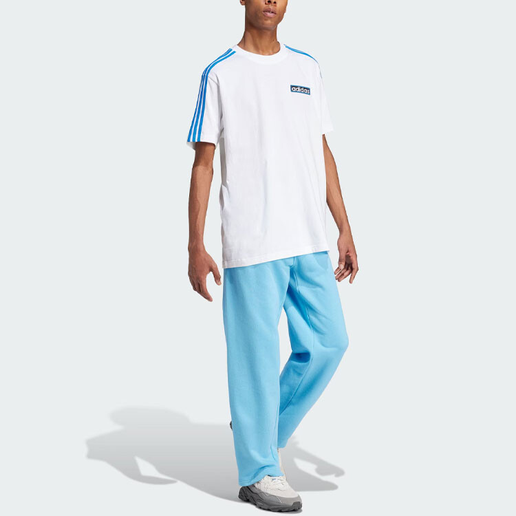Футболка Adidas Originals Adicolor белая — фото 4