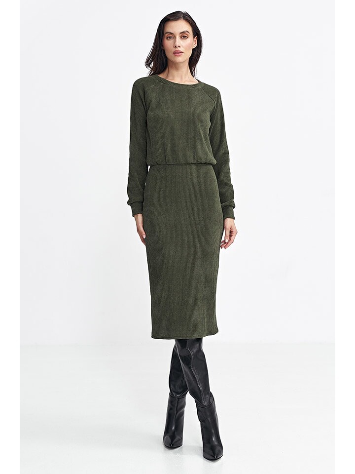 

Платье до колена Nife Kleid, хаки