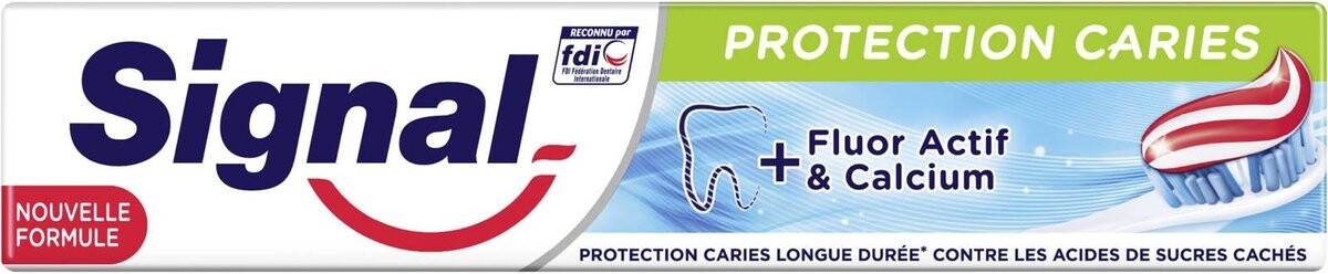 

Зубная паста Signal Protection Caries + Fluor Actif 75 мл Unilever