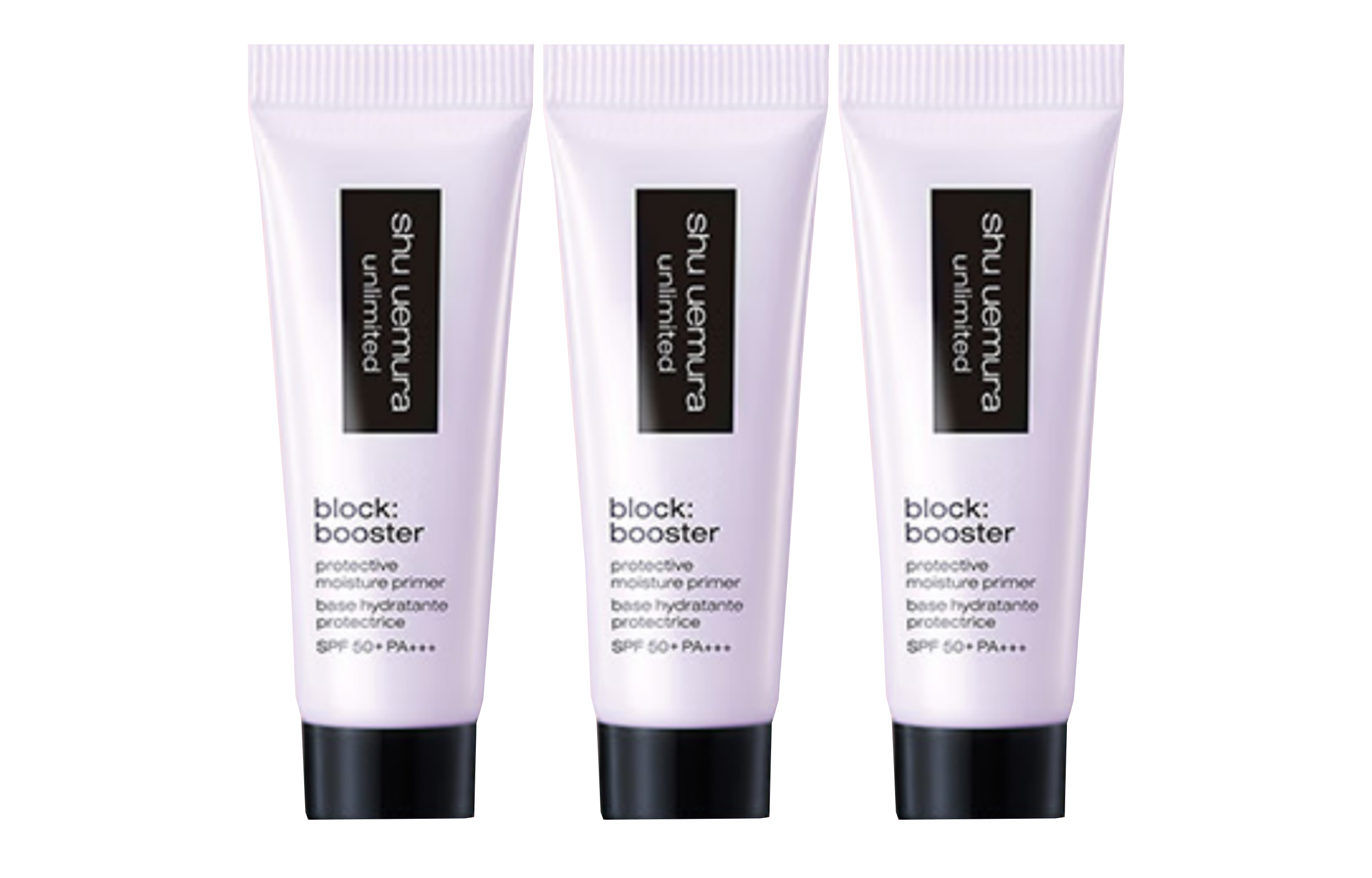 

Zhucunxiu камлотовый праймер набор образцов для выравнивания тона кожи с защитой от солнца 10мл*3 Shu Uemura