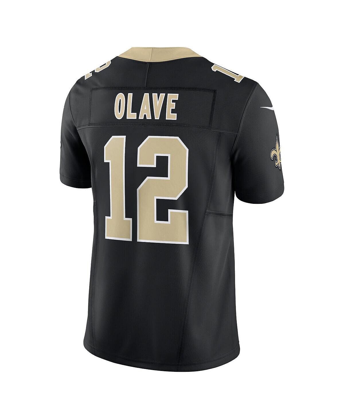Мужские кроссовки Chris Olave Black New Orleans Saints Vapor F.U.S.E. Ограниченный Джерси Nike — фото 4