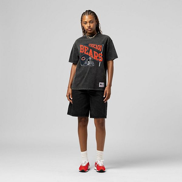 

Женская черная футболка Chicago Bears Team Dynamic Mitchell & Ness, Черный, Женская черная футболка Chicago Bears Team Dynamic Mitchell & Ness