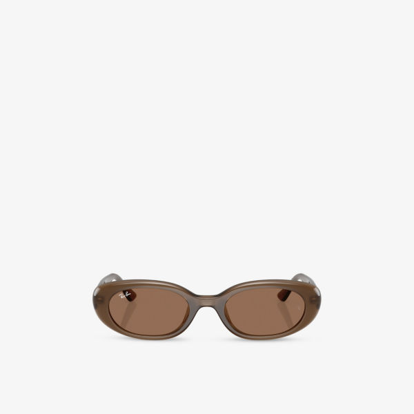 

Солнцезащитные очки Rb4441D с ацетатной оправой и подушками Ray-Ban, коричневый