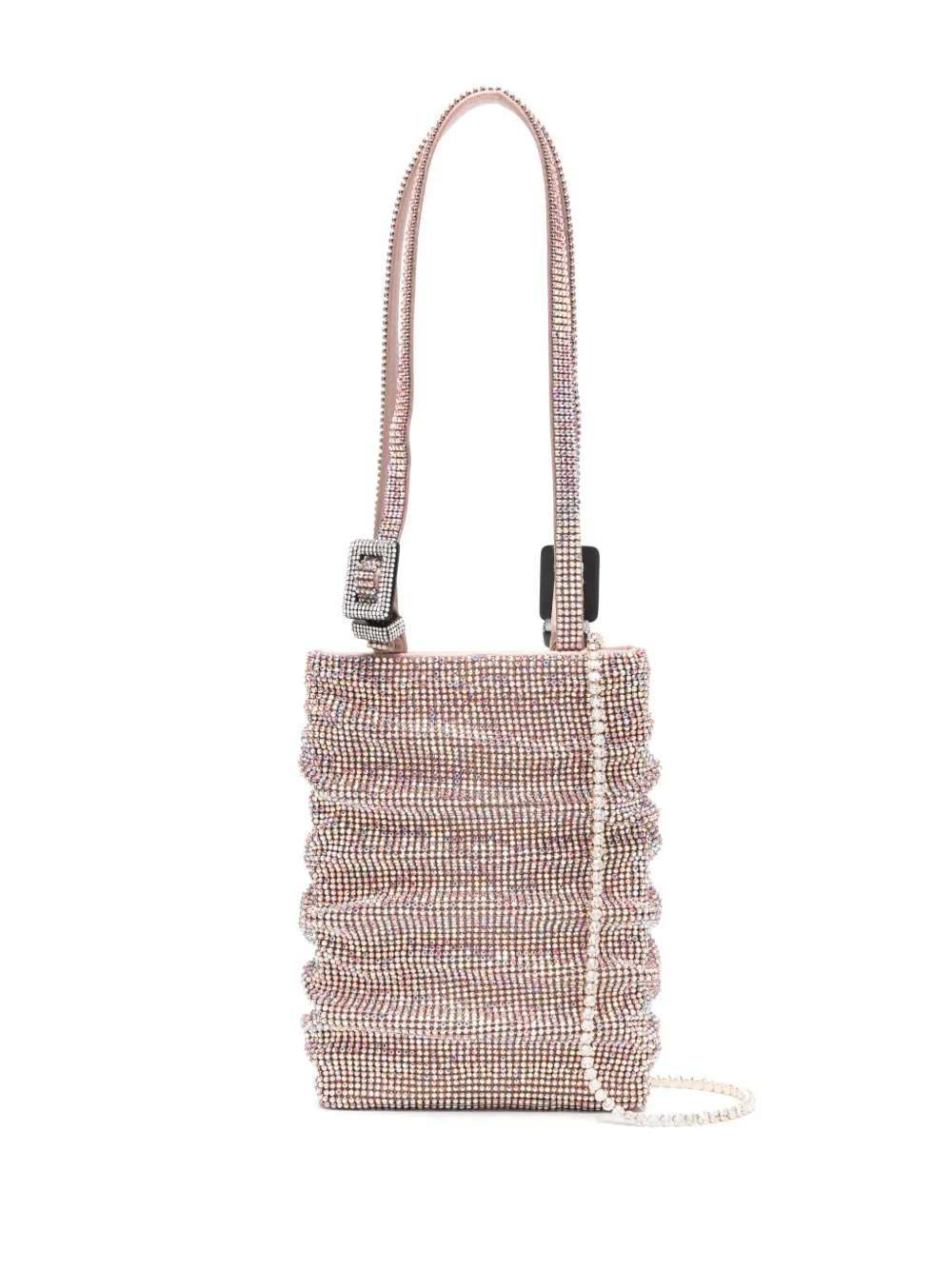 

Сумка-тоут Lollo со стразами Benedetta Bruzziches, розовый