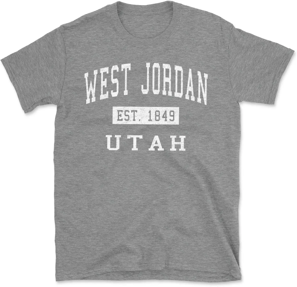 

Футболка мужская West Jordan Utah Classic Established Hometown Apparel