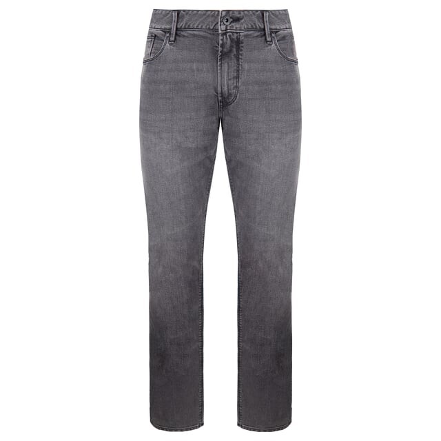 

Мужские темные джинсы узкого кроя J06 Emporio Armani, серый