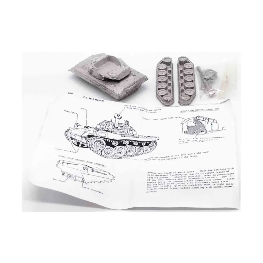

М-18 Хеллкэт №1, Miscellaneous Historical Miniatures - Loose Miniatures (15mm) (Unidentifiable Manufacturer)