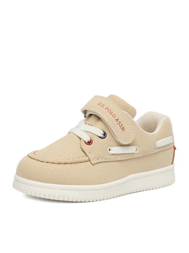 U.S. Polo Assn. Низкие туфли EO-MICHAL001K/6CY1 бежевые — фото 2