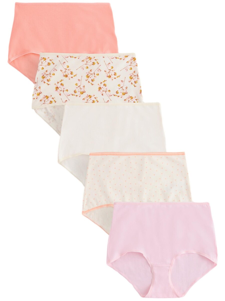 

Трусики Next, цвет Cream/Ecru/Salmon/Rose/White
