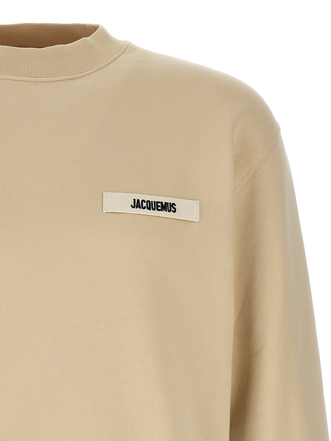 Свитшот «Le Sweatshirt Gros Grain» JACQUEMUS, бежевый — фото 3
