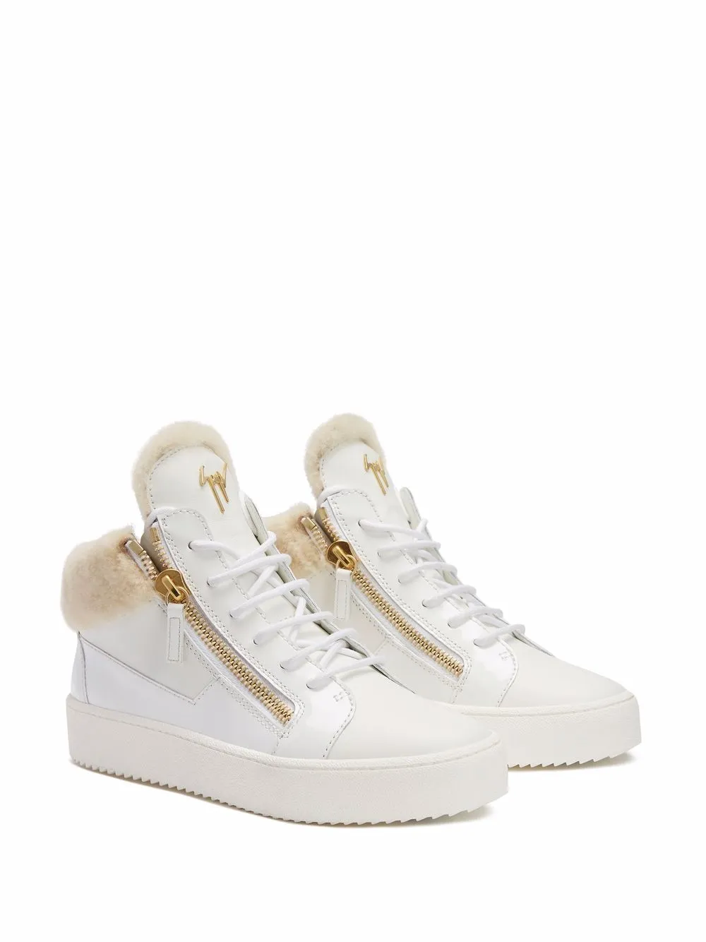 Кеды Kriss Giuseppe Zanotti, белый — фото 2