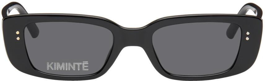 

Узкие солнцезащитные очки Black One с логотипом Kimhēkim