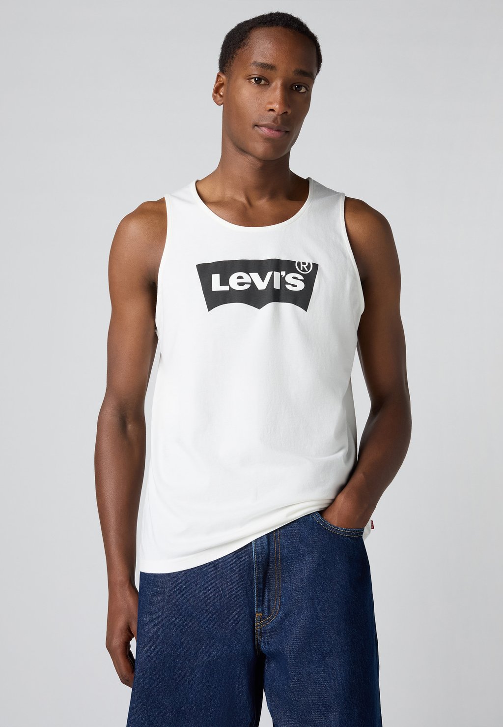 

Майка RELAXED GRAPHIC TANK Levi's, белый